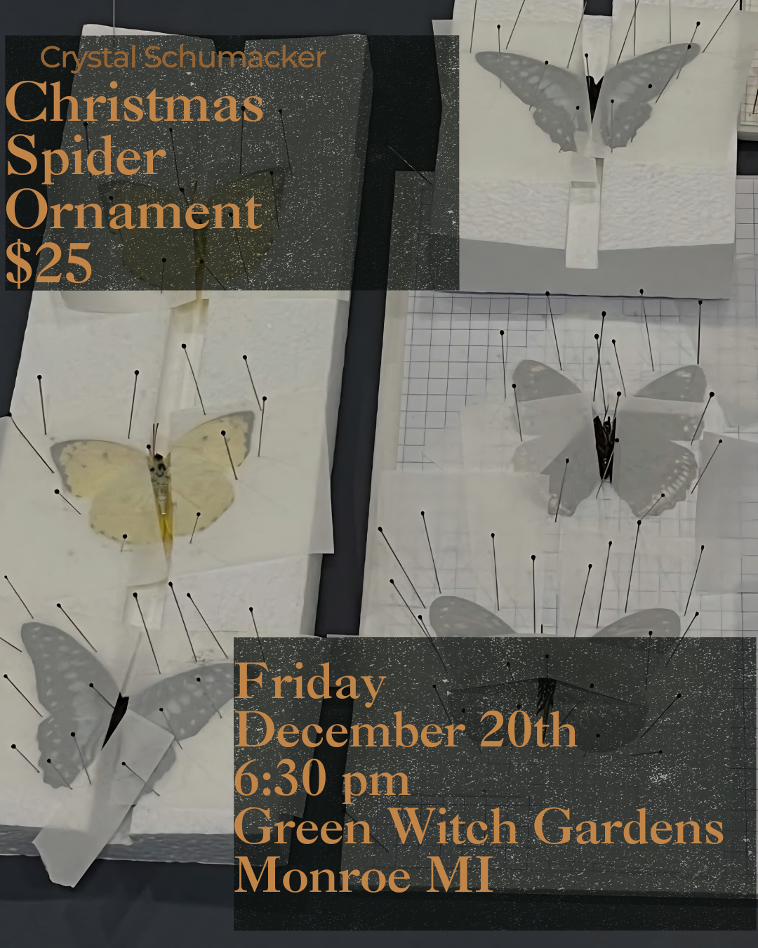Christmas Spider Ornament 12.20.26