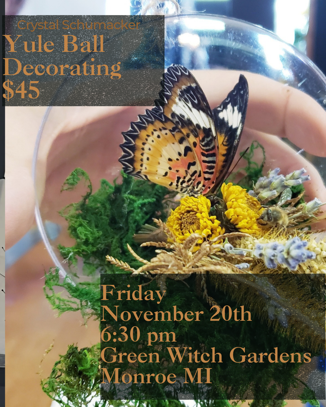 Yule Ball Decorating Class 11.20.26
