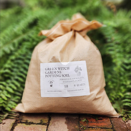 Green Witch Gardens Potting Soil Refillable Bag